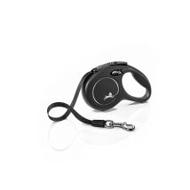 Flexi – Classic Tape Dog Lead – 3 m Length – Maximum Weight 12 kg – Retractable Design