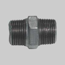 Niples 1/2" in ghisa malleabile zincata – Raccordi in acciaio – Certificati per uso gas