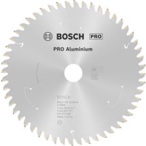 Accessori Bosch Lama Circolare De Standard Per Alluminio (alluminio, 160 X 20/15,875 1,8 Mm, 52 Denti, Accessorio Sin Cavi)