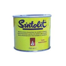 Sintolit Stucco Per Marmo E Ceramica In Barattolo- - Ml.500 Paglierino Tipo Verticale - 2 Pezzi Sintolit