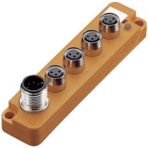 Lumberg Automation - Sbs4/led 3 12124 Sensor/aktorbox Passiv M8-verteiler Mit Metallgewinde 1 St.