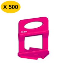 Croisillons À Cale Autonivelante 1,5 Mm – 500 Clips – Shaffer Pro