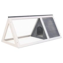 Conejera 98 X 50 X 41 Cm Gris Madera 020000600