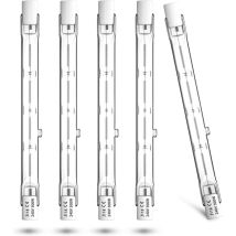 118-mm-r7s-dimmbare-halogen-stiftlampe, 300 W, Warmweiß (2800 K), R7s-linear, 5900 Lm, Ac 220–240 V, J118-linear-halogen-flutlicht Für 
