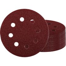 Einhell 492100 Schleifpapier Für Exzenterschleifer Körnung (num) 40 (ø X H) 125 Mm X 13.3 Cm 50 S