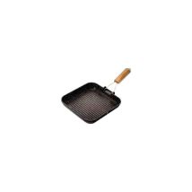 Parrilla de aluminio con mango plegable – Utensilios de cocina – Recubrimiento antiadherente de alta calidad