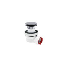 Bonde + Siphon Lavabo D32 Quick Clac Corps Blanc - Wirquin