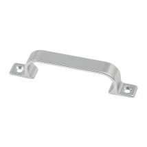 Hermeta - Poignée A.21mm L.112mm L.14mm Alu.argenté.anod.trous 2 - 4231-01e