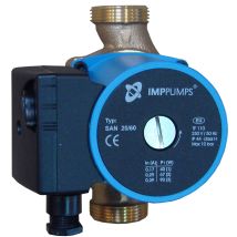Bomba de circulación SAN 25/60-130 – 2.65 kg – 5.7 m – 4.4 m³/h – 90 W – IP44