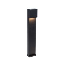 Lámpara De Pie Para Exteriores Gemini Xf, Color Negro Mate, 10 W, 3000 K, Ip54, Lutec 7104002012