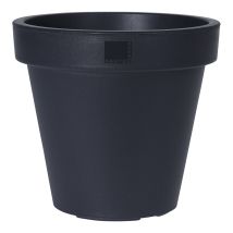 Pot De Inyección De Antracita - Resistente A Los Rayos Uv - Robust Polypropylene - Ø20x20cm - Outdoor