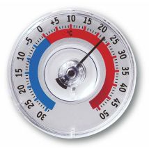 Herter - Analoges Fenster-thermometer 'twatcher' Mit Schneller Montage Durch Saugnapf
