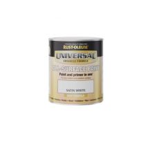 Rust-oleum - Universal All Surface Brush On Paint - Satin - White - 750ml