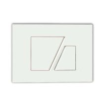 S-706 Placa Doble Pulsador Para Inodoro Suspendido Blanco Jimten