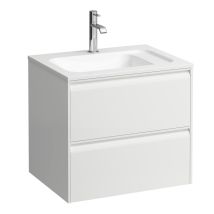 Laufen - Meda Meuble Sous-lavabo, 2 Tiroirs, Système De Rangement