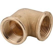 Coude 90° En Laiton 1/2" Femelle Femelle