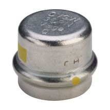 Viega - Verschlusskappe Sc Sanpress Inox G 0256 Für Gas In 42mm Edelstahl