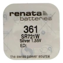 Pila Botón Renata 361 Sr721w Plata 7 9 Mm 1 55