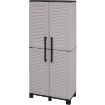 Armadio Portascope In Polipropilene 68 X 37 X H169 Cm 2 Ante E 3 Ripiani
