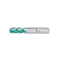 Fresa Supercut Din 6527l Hpc D.20mm In Metallo Duro Integrale Altin Hb Z.4 Lungo Promat