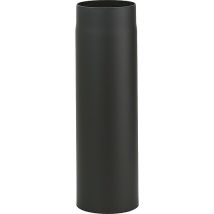 Rauchrohr Ø 150 Mm, Lackiert, Länge 150 Mm, Schwarz