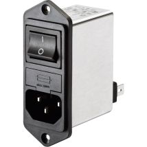 Fn 282-1-06 Fn 282-1-06 Netzfilter Mit Schalter, Mit Kaltgerätebuchse 250 V/ac 1 A 7.5 Mh - Schaffner
