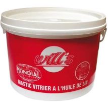 Mastik Den-braven Mastic Vitrier Pur Lin 5 Kg Uv-beständig