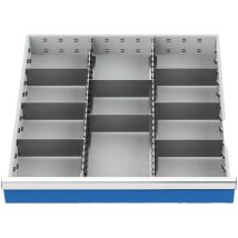 Bedrunka+hirth Schubladeneinteilung R 24-24 Mit Metalleinteilung Für Front 150 Mm - 135a