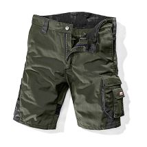 Bullstar Arbeitsshort Worxtar (farbe Oliv/schwarz, Größe 58, Mit Dehnbund)
