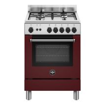 Bertazzoni La Germania Americana Amn664gviv/24. Tipo Di Prodotto: Cucina, Colore Del Prodotto: Borgogna, Tipo Di Controllo: Manopola. Tipo Di Piano 