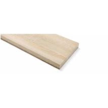 Ripiano tamburato rovere sonoma 3.8x23.5x23.5 cm – Facile da installare con supporto in metallo – Arredo casa