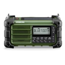 Sangean Mmr-99 Verde Bosque / Radio De Emergencia Con Sintonización Digital