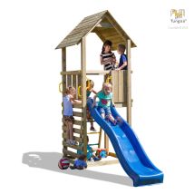 Fungoo Spielturm "carol 1", Natur, Rutsche