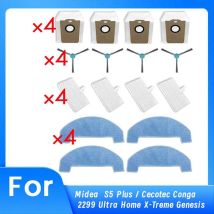 Zubehör Für Midea S5 Plus / Cecotec Conga 2299 Ultra Home X-treme Genesis Ultra D Staubsauger ()