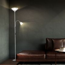Rl - 10 Watts Led Plafonnier Flexo Lampe De Lecture Salon Chambre Lampe Sur Pied
