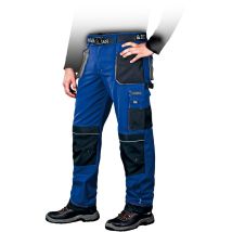 Arbeitshose blau – 65% Polyester, 35% Baumwolle – 270 g/qm – Größen 46-62 – 11 Taschen – OEKO-TEX Standard 100