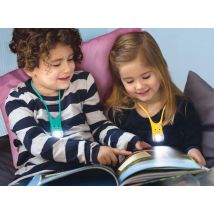 Moses. Lese Buddy-das Luce Da Lettura Per Bambini Lampada Da Lettura Multifunzione In Giallo Torcia A Tracolla In Silicone 26207