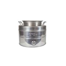 Maffei - Fût En Acier Inoxydable De 10 Litres. Huile Graffato - Ø Mm.310x240h.