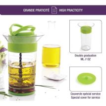 Mastrad Toupie De Salsas Color Verde Brillante 300 Ml Ergonómica