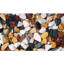 Bellamoli Granulati - Splitt Foresta Nera 8 - 16 Mm Bunt 25 Kg Kies & Splitt