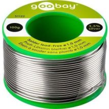 Goobay 51122 Filo Di Saldatura Senza Piombo 100 G