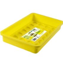 Vassoio per semina giallo 38 x 24 x 6 cm – 6 cm – Windhager