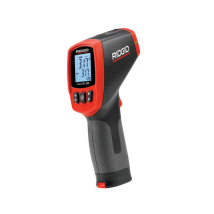 Infrarotthermometer Micro Ir-200 -50 B.1200gradc ± 1grad C 1x9v-block Ridgid