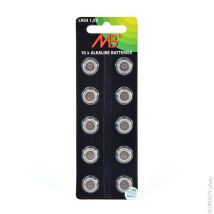 Pila Boton Alcalina Lr54 L1130 L1131f V10ga Lr54/l1131f