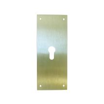 Vivahogar - Placa Cerradura 80x250mm Bocallave Pera M-51/80250p, Laton M