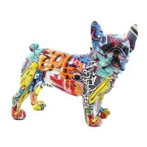 Origen - Signes Grimalt Hundefigur Figuren Bulldog -figur Multicolor -tiere 10x23x20cm 25299