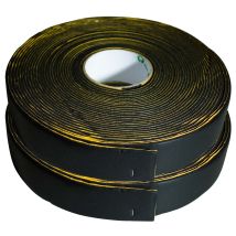 Pack 2x Cinta Aislante Goma Espuma Armatech Negra 15mtr 50x3mm