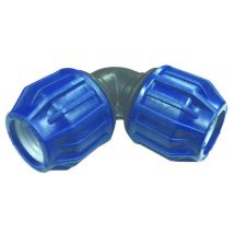 Raccordo Gomito A 90 Gradi Pn16 Mm.25x25 Conf.5 Pz. Per Tubo Irrigazione Interrata