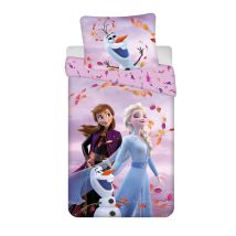 Disney Frozen Baumwolle Bettwäsche Bettbezug 140x200 Cm & Kissenbezug 70x90 Cm