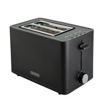 Tostadora Bourgini 850W 2 Rebanadas Color Negro – Ideal para Desayuno Rápido